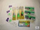 Large lot New Assorted Fishing Lures Worms & Jigs