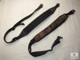 Lot 2 Padded Rifle Slings with Swivels