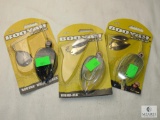 Lot 3 New Booyah Spinner Blade Fishing Lures