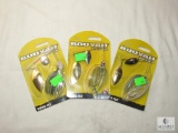 Lot 4 New Booyah Spinner Blade Fishing Lures