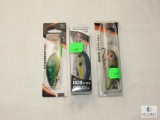 Lot 3 New Bomber Fishing Lures