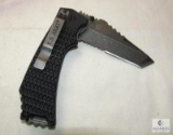 New US Army Spring Assist Tactical large Tanto Folder Knife w/ Belt Clip