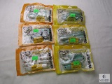 Lot 6 New packs assorted Calcutta Shad Fishing Lures