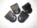 Lot 4 New Hunter Leather Handcuff Cases