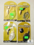 Lot 4 New Booyah Spinner Blade Fishing Lures