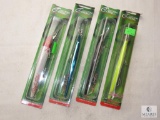 Lot 4 New Large Cotton Cordell Fishing Lures