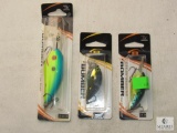 Lot 3 New Bomber Fishing Lures