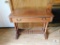 Vintage Wood Writing Desk Secretary Table with drawer