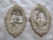 Lot 2 Plaster marked 1958 Victorian Wall Sconces