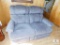 Lazboy Reclining Loveseat couch light brown upholstery