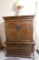 Chest of drawers wood laminate 2 over 2