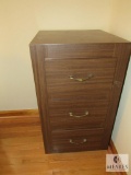 3 drawer nightstand Side Table wood with laminate