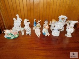 Lot of Porcelain & Ceramic figurines Some Occupied in Japan