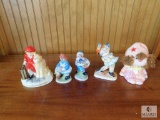 Lot Raggedy Ann & Andy, Annie + porcelain figurines