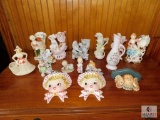 Lot Porcelain & Ceramic Victorian figurines