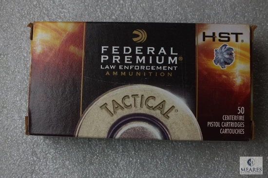 50 Rounds Federal Premium 9mm Luger Tactical Ammo 147 Grain HST Ammunition