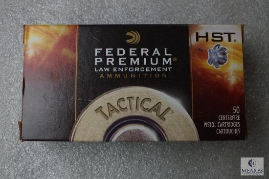 50 Rounds Federal Premium 9mm Luger Tactical Ammo 147 Grain HST Ammunition