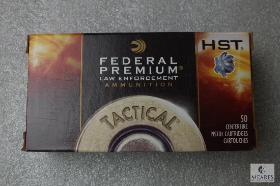 50 Rounds Federal Premium 9mm Luger Tactical Ammo 147 Grain HST Ammunition