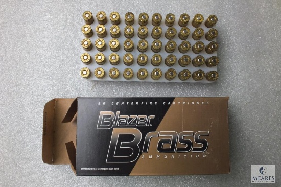 50 Centerfire cartridges Blazer Brass Ammunition 9mm Luger 124 Grain FMJ