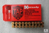 20 Cartridges Law Enforcement Ammunition Tactical Application Police Hornady Ammo