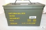 1000 Rounds 5.56 x45mm BALL M193 in Original Metal Ammo Can
