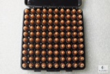 100 Rounds of 9mm Luger Ammo