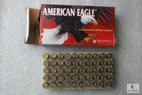 50 Centerfire Pistol Cartridges American Eagle Ammunition 9mm Luger 147 Grain Full Metal Jacket Flat