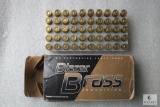 50 Centerfire Cartridges Blazer Brass Ammunition 9mm Luger 124 Grain FMJ