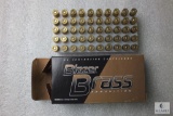 50 Centerfire Cartridges Blazer Brass Ammunition 9mm Luger 124 Grain FMJ Ammo
