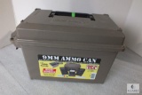 Case-Gard Ammo Can with 4 9mm Cartridge Cases