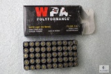 50 Cartridges WPA Polyformance Non-Corrosive Berdan Primed 9mm Luger (9x19mm) 115 Grain FMJ