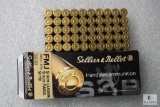 50 Rounds Sellier & Bellot Ammunition 9mm Luger 124 Grain 8g Ammo