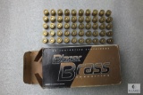 50 Centerfire Cartridges Blazer Brass Ammunition 9mm Luger 124 Grain FMJ