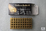 50 Rounds Sellier & Bellot Ammunition 9mm Luger 115 Grain 7.5g Ammo