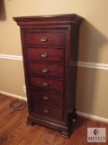 Bassett Furniture 6 drawer chest with jewelry storage at top