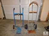 Lot 2 Hand Carts Dollies 1 for Barrel