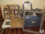 Large lot of Picture Frames Various Styles and sizes