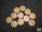 Lot of 13 1946 Wheat Cents