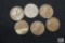 Lot of 6 assorted Wheat Cents