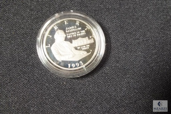 1993 James Madison Commemorative Liberty Half Dollar