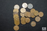 Approximately 2.5 ounces of 1952 Wheat Cents
