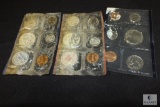 Lot of 3 assorted Uncirculated Sets