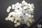 Approximately 1 and a half pounds of assorted Jefferson Nickels