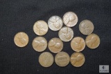 Lot of 12 1960 Memorial Cents