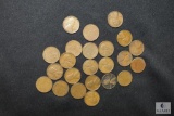 Lot of 21 1952 Wheat Cents