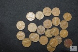 Lot of 23 1958 Wheat Cents