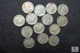 Lot of 14 1946 Jefferson Nickels