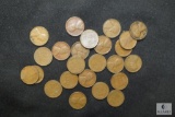 Lot of 24 1956 Wheat Cents