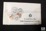 1988 United States Mint Uncirculated Coin Set