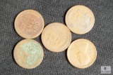 Approximately one-half pound of 1913 Wheat Cents